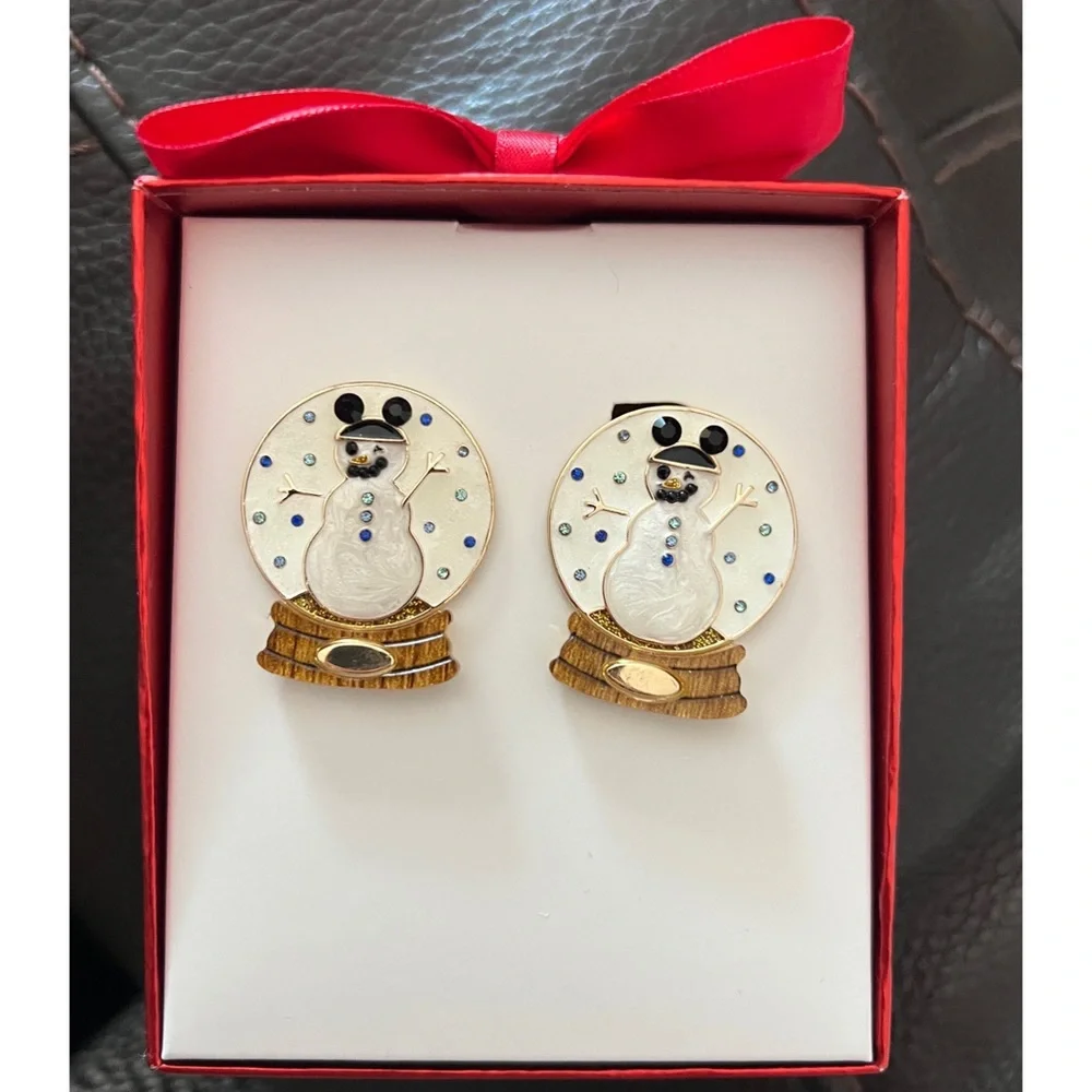 Disney x Baublebar Holiday earrings - Picture 2 of 4